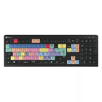 Klawiatura podświetlana Logickeyboard Adobe Premiere Pro CC ASTRA 2, układ niemiecki (LKB-PPROCC-A2PC-DE)