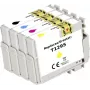 Renkforce zestaw tuszów zamiennik Epson T1295 (C13T129540) kompatybilny Czarny, Cyjan, magenta, Żółty RF-I-T1291-4BKCMY4PK RF-5718864 (RF-5718864)