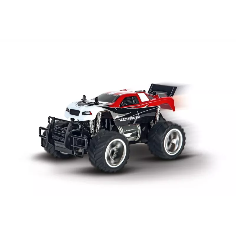 Carrera RC czerwony Hunter X model zdalnie sterowany (RC) Buggy Silnik elektryczny 1:18