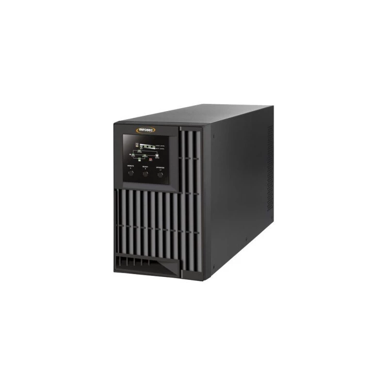 Infosec E4 Value 1000 zasilacz awaryjny (UPS) Double-conversion (Online) 1 kVA 3 gniazda AC