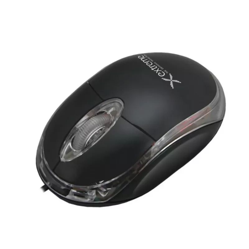 Przewodowa mysz optyczna symetryczna EXTREME XM102K — 1000 DPI, USB Type-A, kabel 1,2 m, 3 przyciski