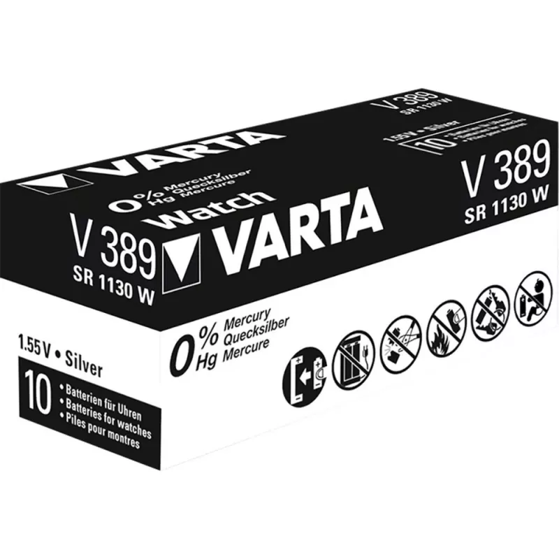 Bateria jednorazowa Varta Primary srebrny Button 389