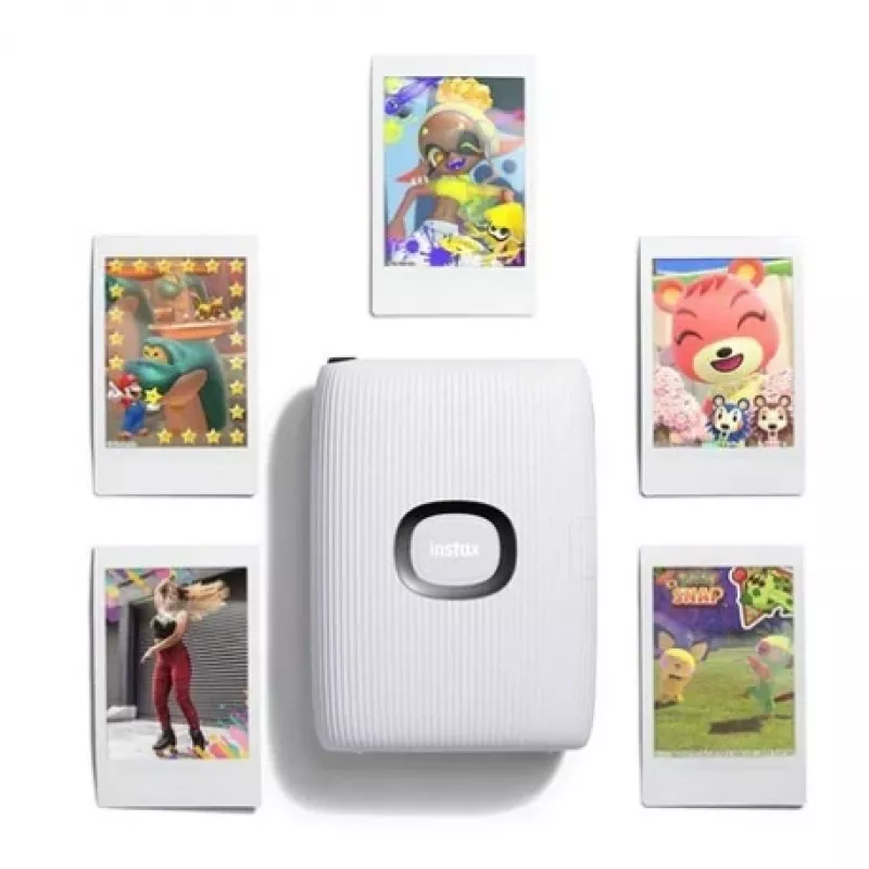 Drukarka, Fujifilm, Instax Mini Link 2 Special Edition Nintendo, Termiczna, Clay biały