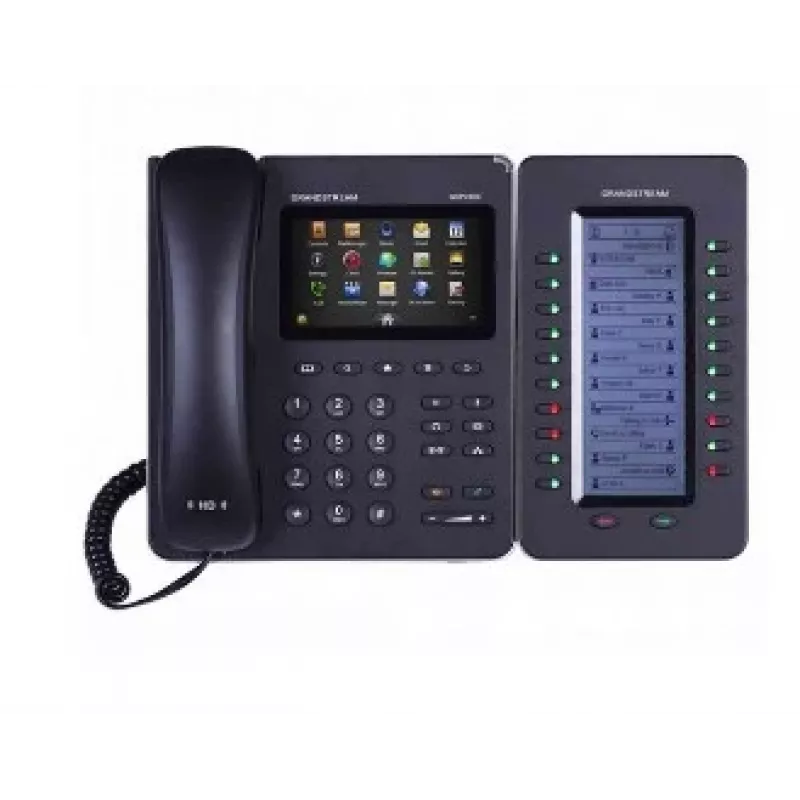Grandstream Networks GXP2200EXT IP moduł dodatkowy Czarny 20 przycisków
