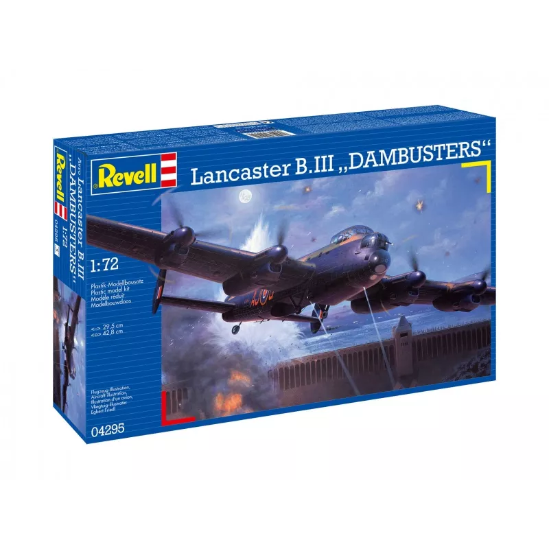 Revell Lancaster B. III Dambusters (04295) 1:72 Skala Samolot Model Plastikowy