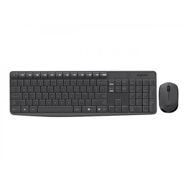 Bezprzewodowy zestaw klawiatura i mysz Logitech MK235