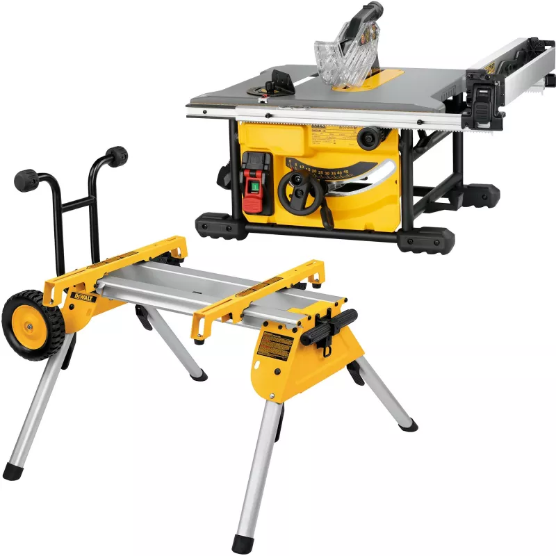 DEWALT Piła stołowa 210 mm z podstawą