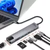 MEDIA-TECH USB HUB 8 W 1 GIGA LAN HUB MT5046