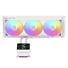 Chłodzenie cieczą Gamemax do CPU | GLACIER 360 LCD WH | Intel, AMD