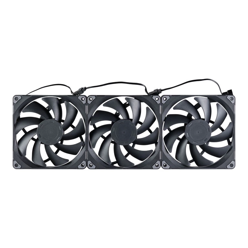 PHANTEKS M25 PWM 140mm Wentylatory obudowy - Zestaw 3 szt., Czarny
