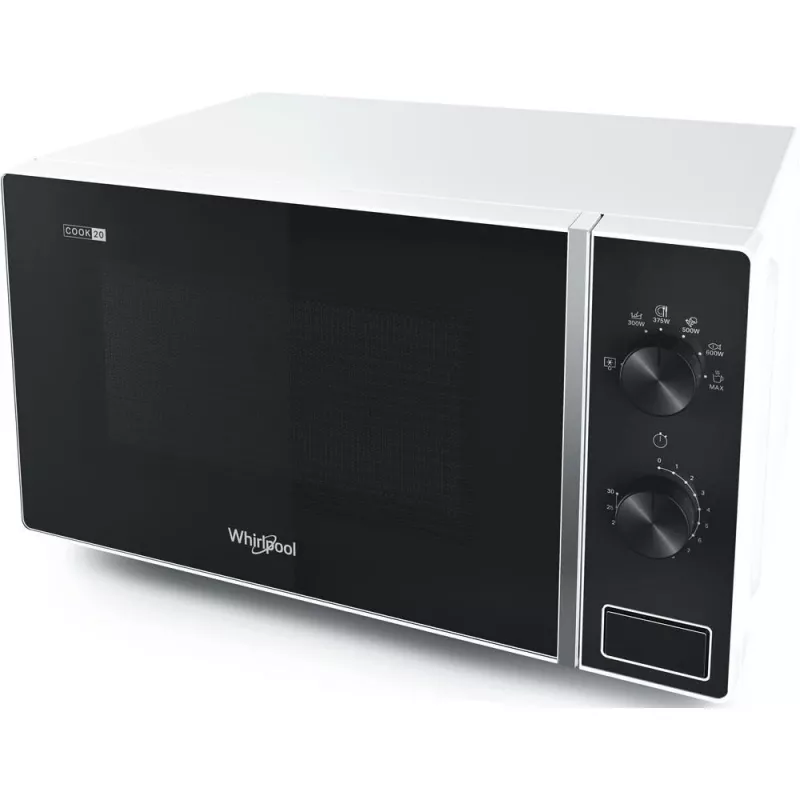 Whirlpool Cook20 MWP 101 W Biała Kuchenka mikrofalowa solo Wolnostojąca 20 L 700 W