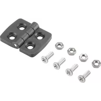 Basetech Zawias z tworzywa sztucznego 39x30x4mm 39 mm 1 szt. (BT-1697225)