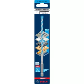 Wiertło do betonu Expert HEX-9 Multi Construction O 5 mm 1 szt. (2608902348)