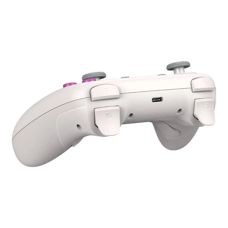Bezprzewodowy kontroler GameSir T4n biały — Bluetooth, symetryczna konstrukcja