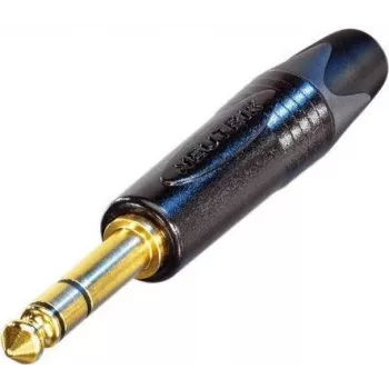 Neutrik PX Series - wtyk audio - wtyk stereo (M) - 9,3 cm - czarny (NP3X-B)