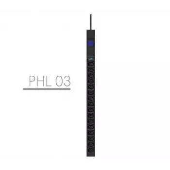 PowerWalker 10133027 jednostka dystrybucji zasilania (PDU) 16 gniazd AC 0U czarna