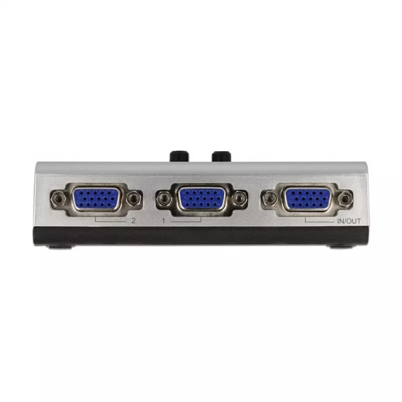 Przełącznik VGA DeLOCK 87758 2-portowy ręczny dwukierunkowy