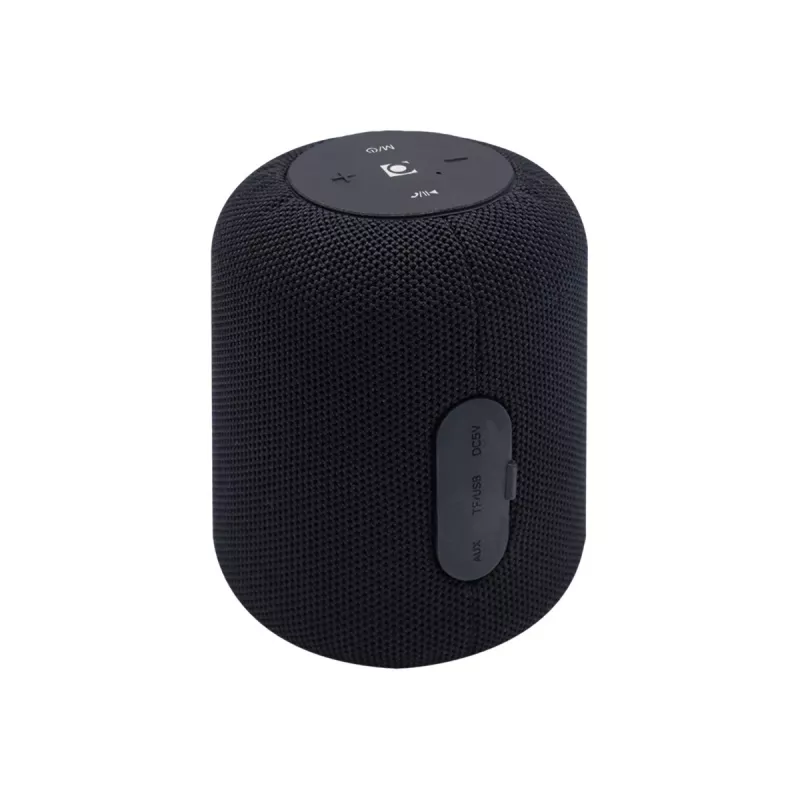 Mono portable speaker Gembird SPK-BT-15-BK — 5 W RMS, Bluetooth, MicroSD, 1200 mAh, czarny