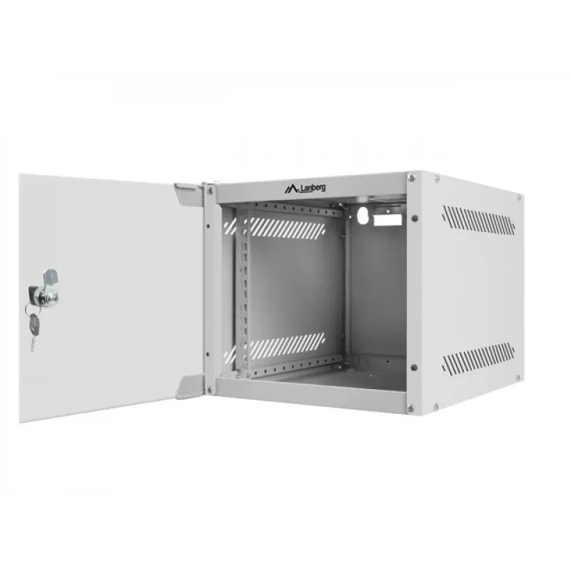 Szafka wisząca LANBERG WF10-2304-10S 4U, 280×310×247 mm, udźwig 20 kg, szara