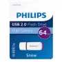 Philips FM64FD70B pamięć USB 64 GB USB Type-A 2.0 fioletowy, biały
