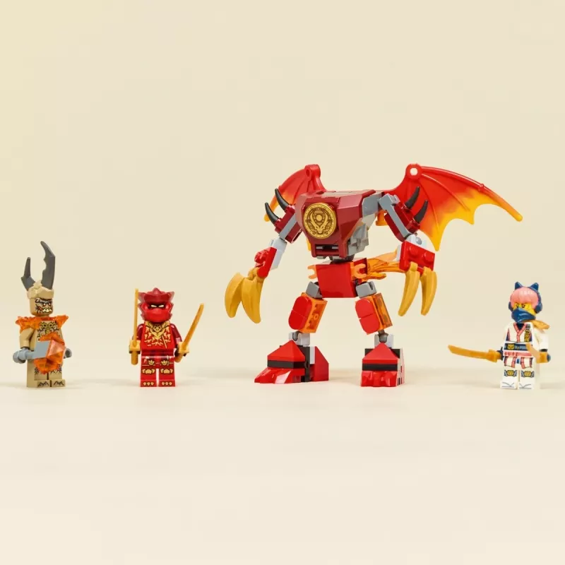 LEGO NINJAGO 71851 Zestaw bitewny z mech-dragonem Kaia