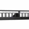 Patch panel 1U LANBERG PPKS-1124-B, 24 porty, 1U, ABS, czarny, 482.6×44.5×154 mm