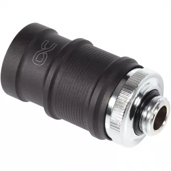 Szybkozłączka Alphacool ES BLH1A Push-in Female AG Chrome Czarny Matte