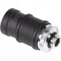 Szybkozłączka Alphacool ES BLH1A Push-in Female AG Chrome Czarny Matte