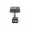 Kabel przejściowy Assmann DisplayPort. DP - HD15 M/M. 0,15 m z blokadą. Zgodność z DP 1.1. UL. czarny bez ekranowania. 32AWG (AK-340410-001-S)