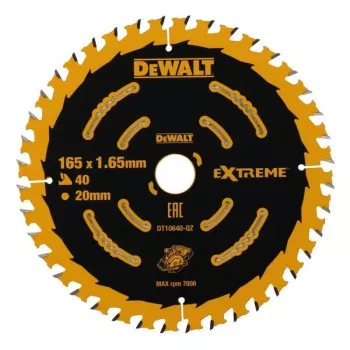 Tarcza do pilarki tarczowej DeWALT DT10640-QZ 16,5 cm