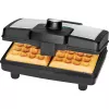 Clatronic WA 3606 gofrownica 2 gofr(y) Czarny,stal nierdzewna 800 W