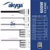Zasilacz Akyga AK-C1-600 ATX 600W PRO SERIES