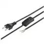Kabel z włącznikiem Goobay NK 105 SWITCH S-150 Czarny 1,5 m