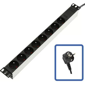 Listwa zasilająca Lanview TUPS032 Czarna 4000W 510mm