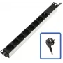 Listwa zasilająca Lanview TUPS032 Czarna 4000W 510mm