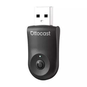 Bezprzewodowy adapter Ottocast CA505-T 2-w-1 Bluetooth i Wi‑Fi do systemów multimedialnych samochodu