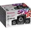 Przewodowe głośniki DEFENDER Z4 2.1, 11 W RMS, czarne, zasilanie USB 5V, wyjście słuchawkowe 3,5 mm
