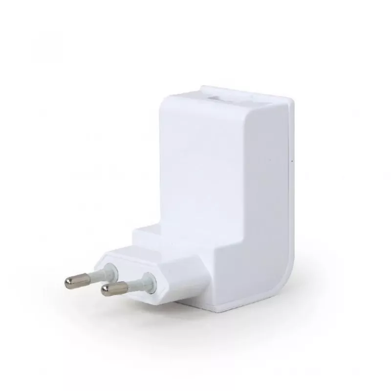 Ładowarka USB Universal biały/EG-UC2A-02-W Gembird