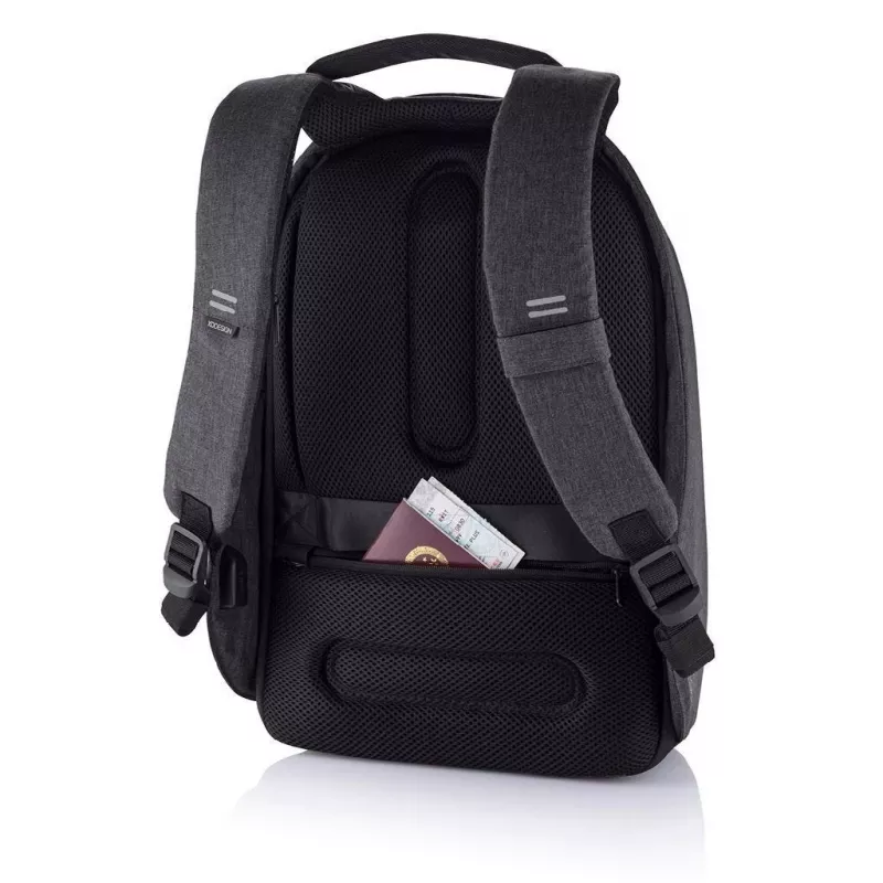 Plecak XDDESIGN Bobby Hero Small, antykradzieżowy, 11,5 L, tablet do 12,9 cala, PET/pianka, czarny