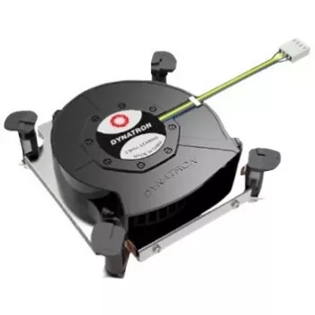Dynatron Q8 - Aktywna chłodnica procesora - (do: LGA1700) - Miedź - 80 mm - 1U (A 2753)
