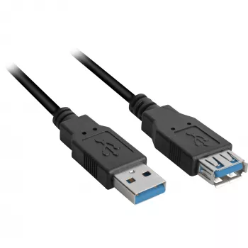 Kabel USB Sharkoon 2m 2xUSB3.0-A