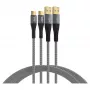 Zestaw kabli EFB Elektronik USB-A na USB-C 60 W QC 3 A 2x2 m - cyfrowy/do transmisji danych (USB-AC-00007)