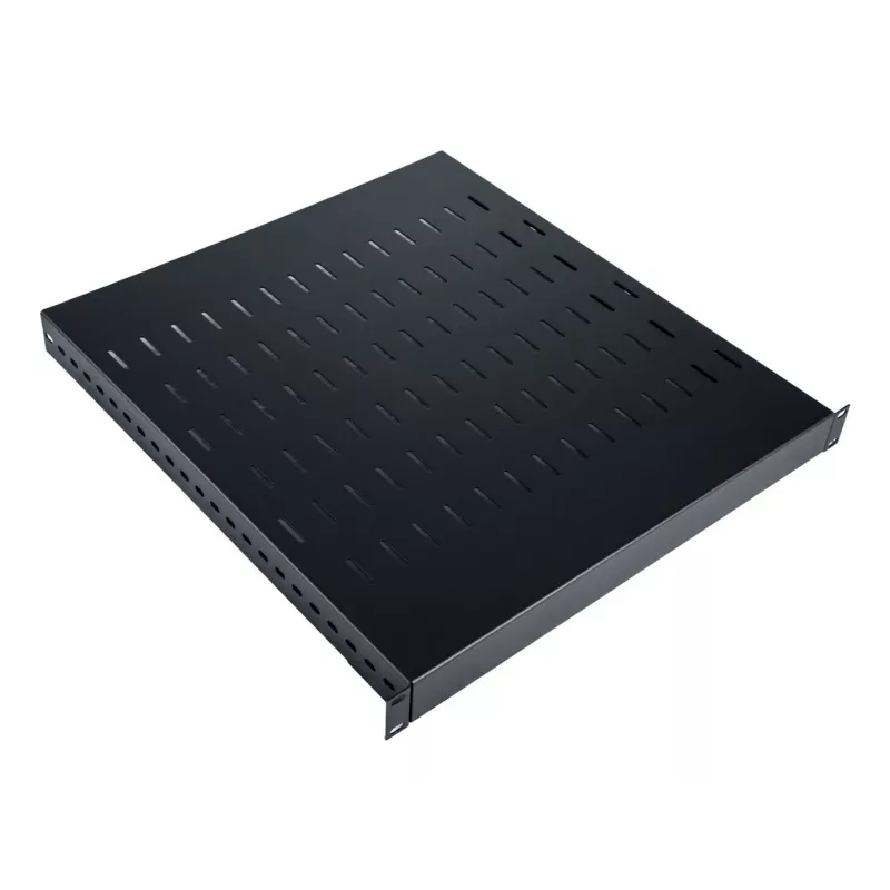 Półka Digitus TN-19-5/9-1U-W-BK Stal Czarny 19 cali 500mm Głębokość
