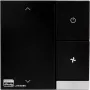 Inteligentny termostat HVAC Shelly LinkedGo Czarny — cyfrowy Wi‑Fi (802.11b/g/n), 87×87×35 mm