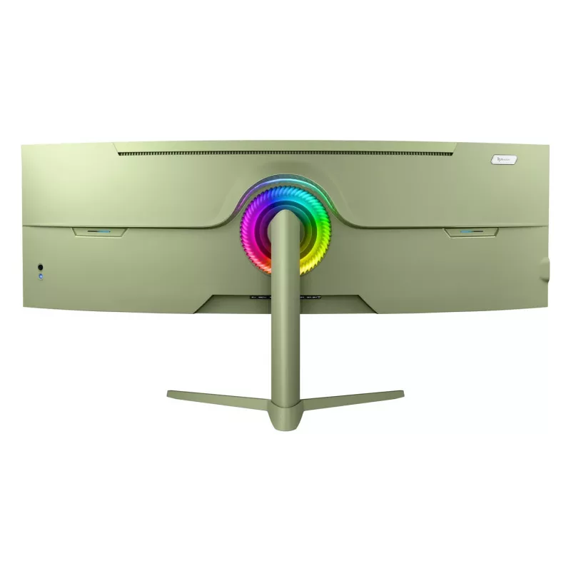 Curved computer monitor Arozzi Nova 49 inch (124.5 cm) Dual QHD 5120×1440 LED VA, 4 ms, zielony