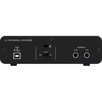 Behringer UMC22 dodatkowy sprzęt muzyczny Przedwzmacniacz koncertowy/studyjn