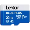 Karta pamięci MicroSDXC Lexar niebieski PLUS 2 TB UHS‑I, 170 MB/s, U3 V30, wodoodporna