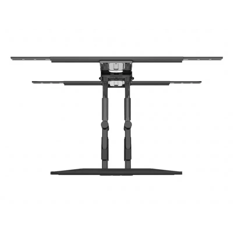 Uchwyt ścienny do telewizora ART dla LCD/LED 40–75 cali do 45 kg, uchylny i obrotowy, wysokość 52–380 mm, maks. VESA 600x400