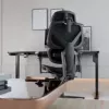 Gaming chair thunder x3 FLEX Pro Fabric szary — ergonomic swivel seat, adjustable armrests and recline
