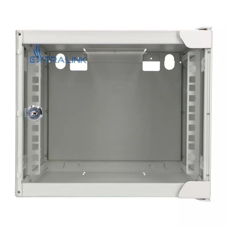 EXTRALINK LITE 4U 10 280X310 naścienna szafa rack szara